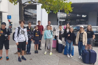 Die Fahrt belarussischer Jugendlicher in die Sächsische Schweiz