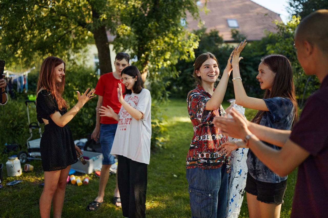 Sommercamp für belarussische Kinder in Neutrebbin